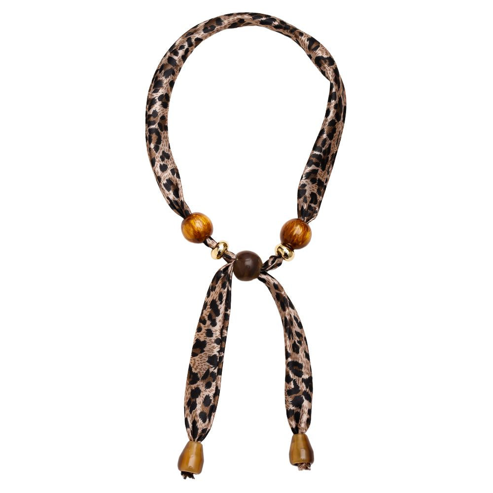 Leo Print Halskette