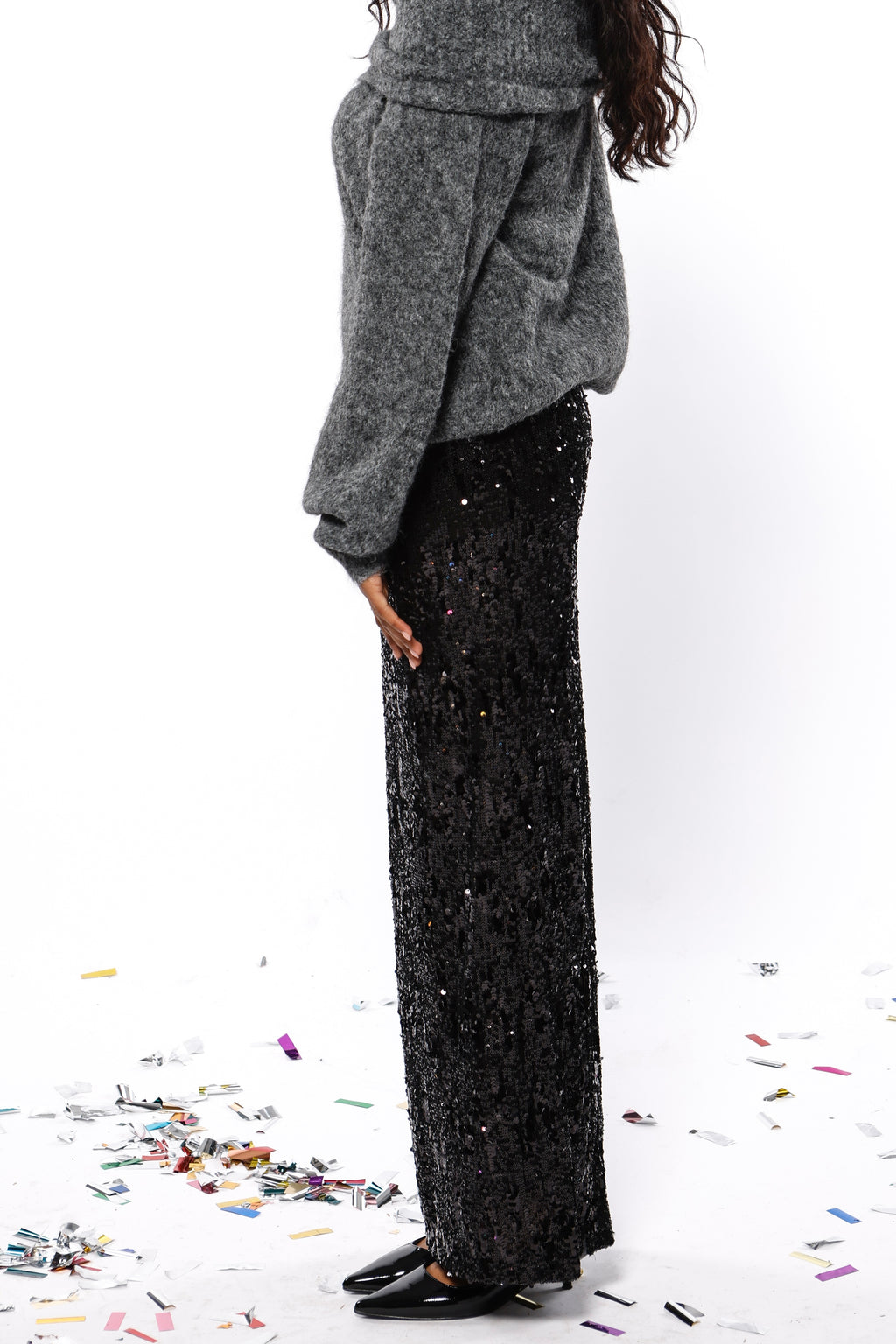 Glitter Long Skirt