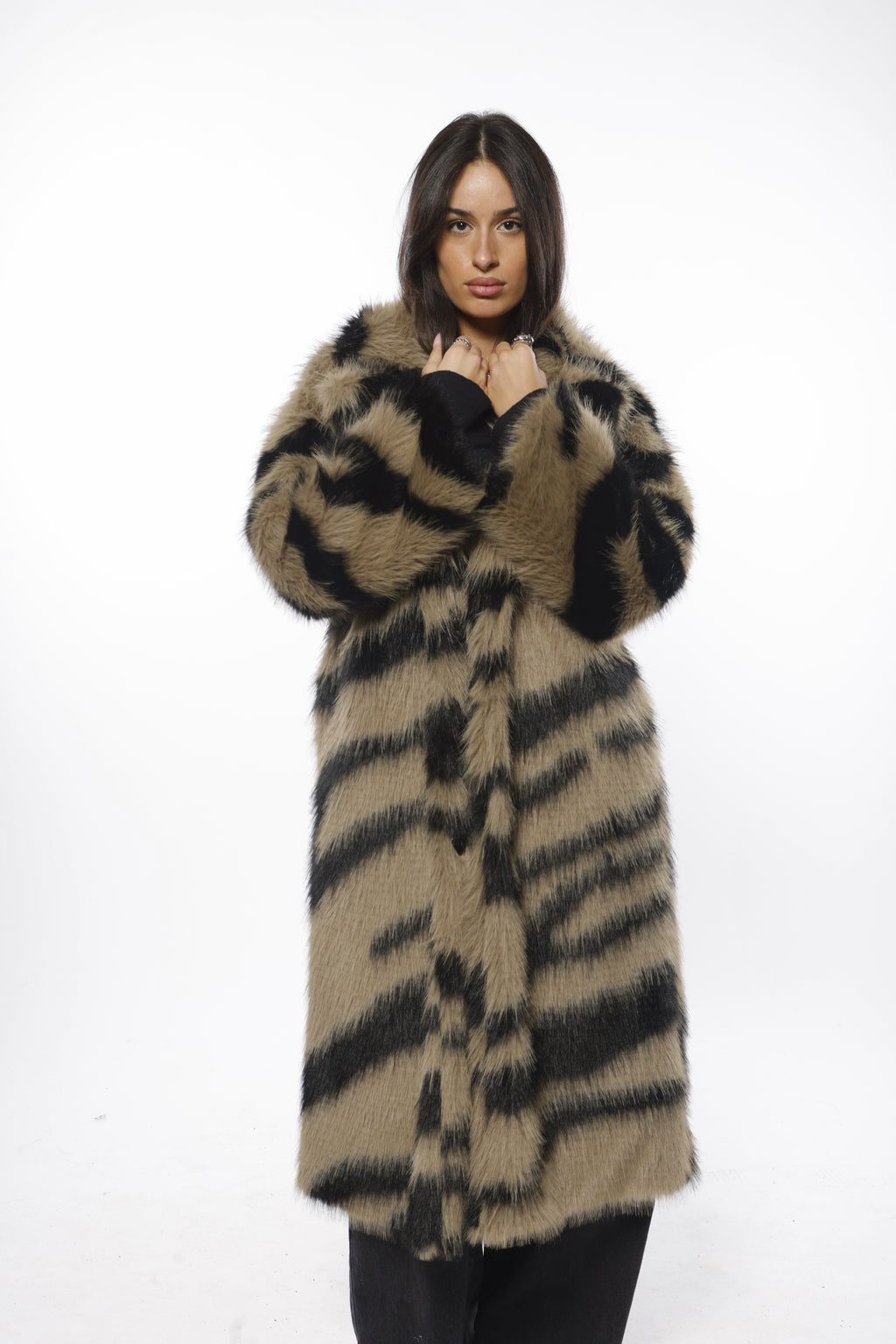 Fake Fur Overcoat