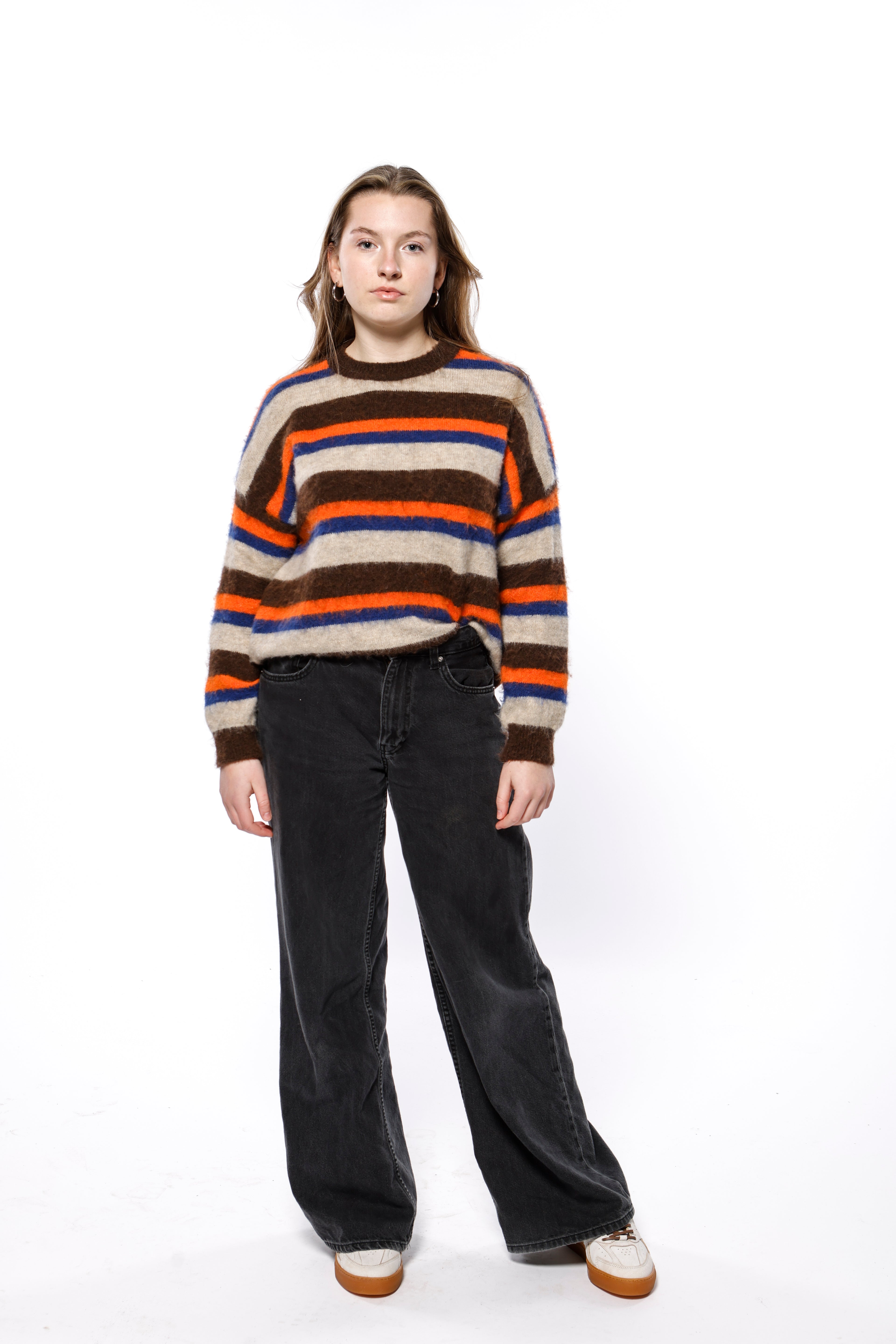 Striped Soft Wool Knit