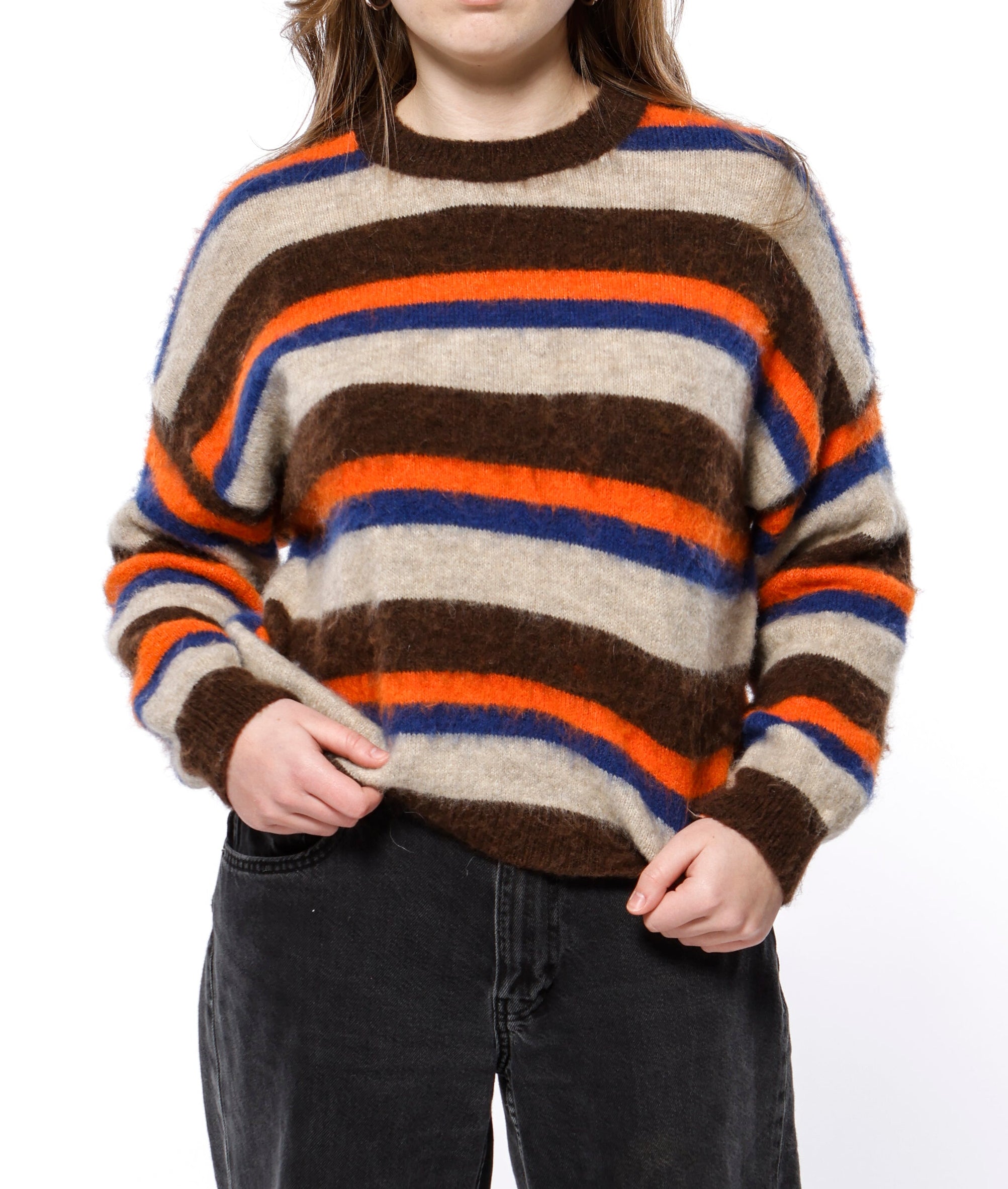 Striped Soft Wool Knit