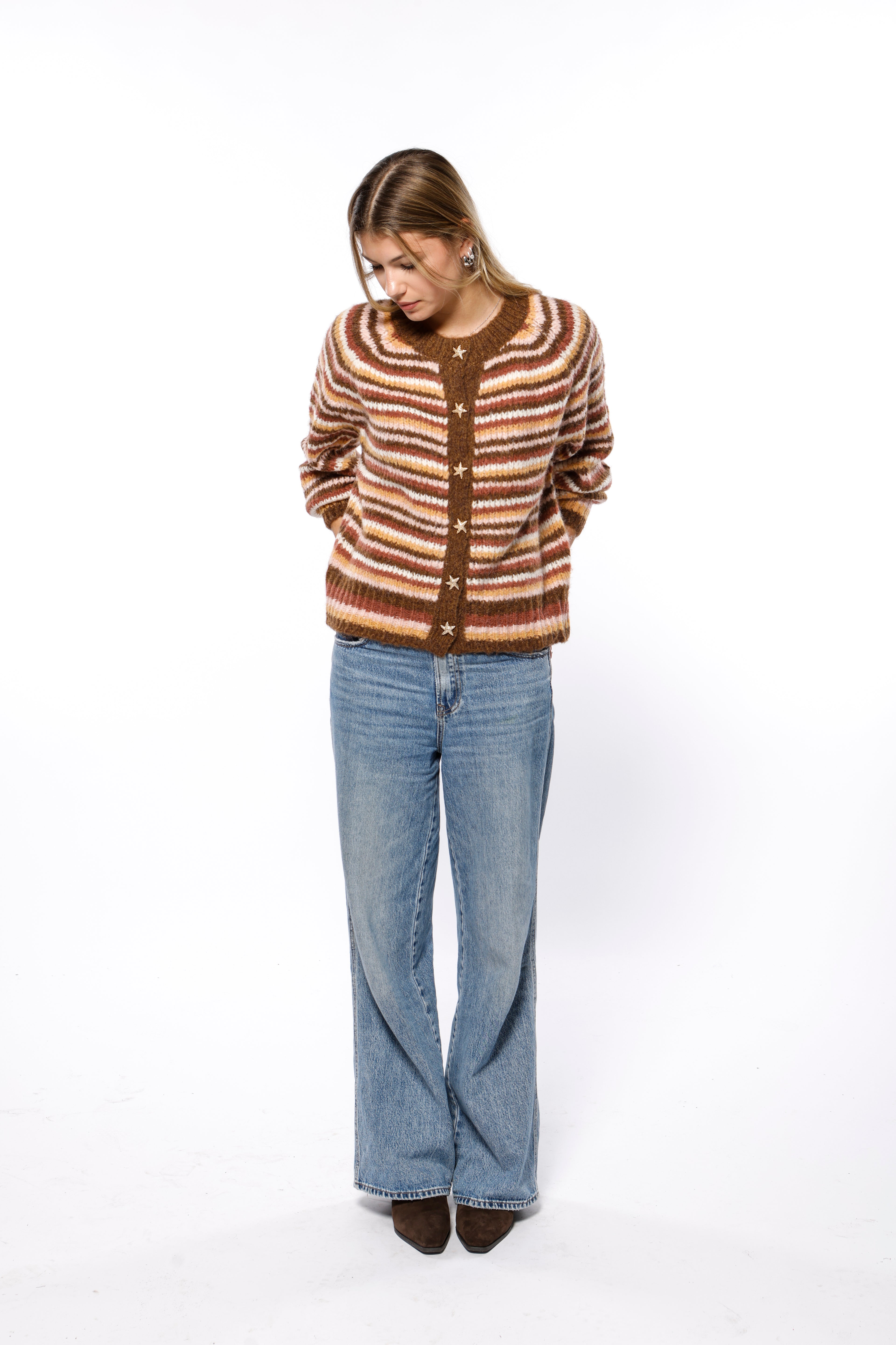 Soft Star Wool Cardigan