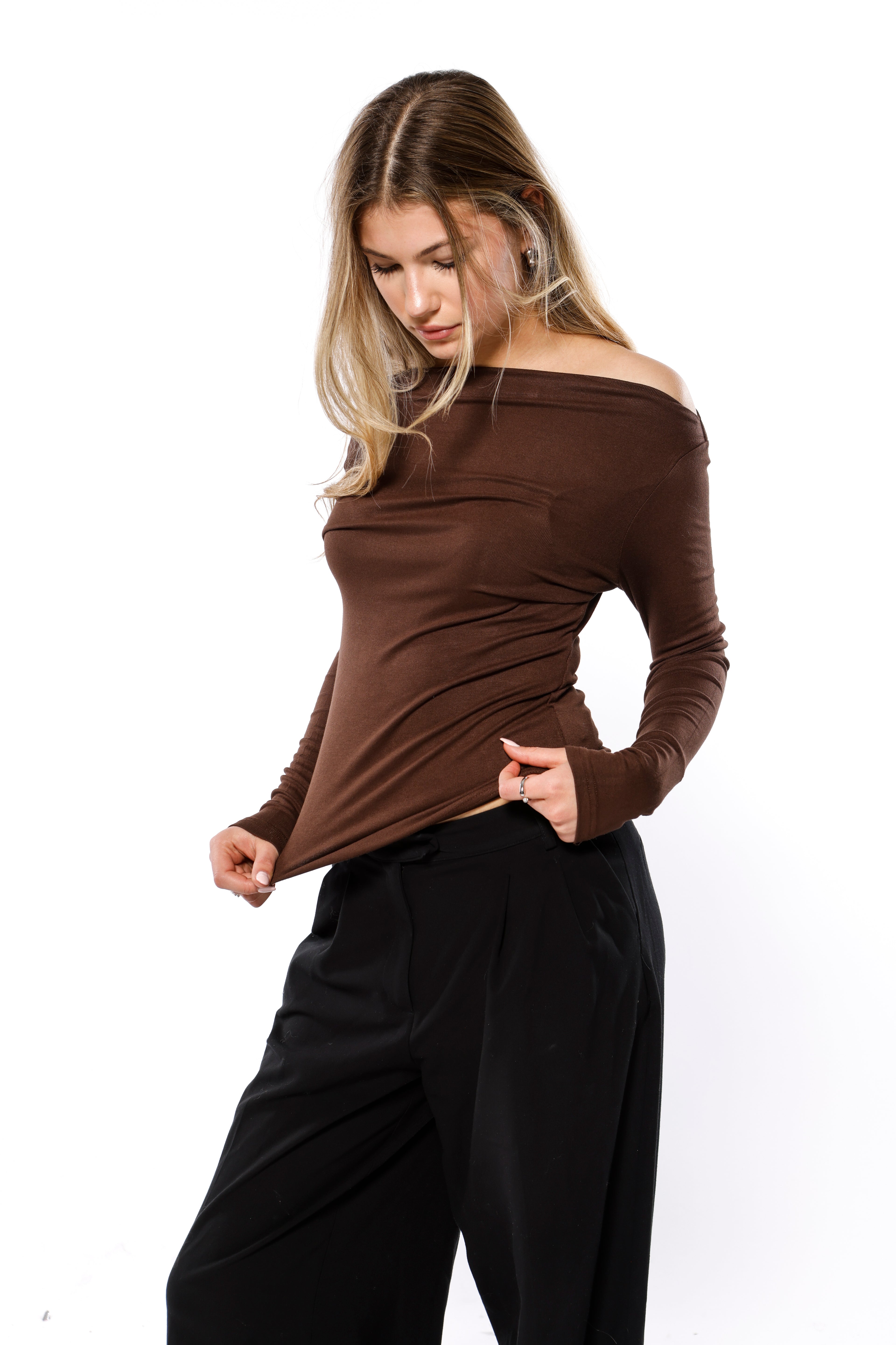 Off The-Shoulder Soft Top