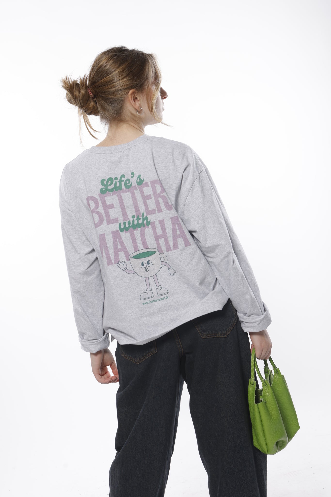 Matcha Please Cotton Longsleeve