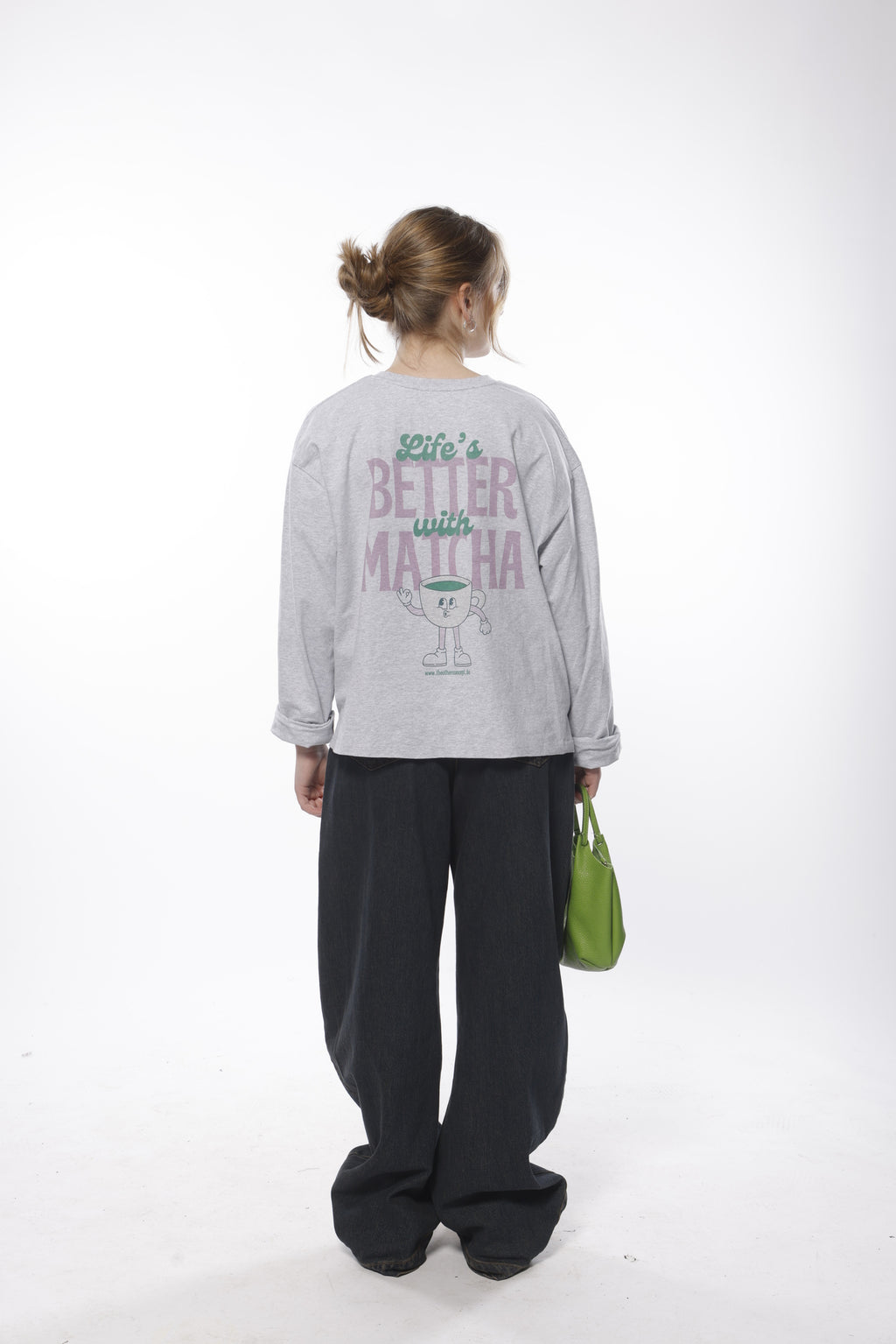 Matcha Please Cotton Longsleeve